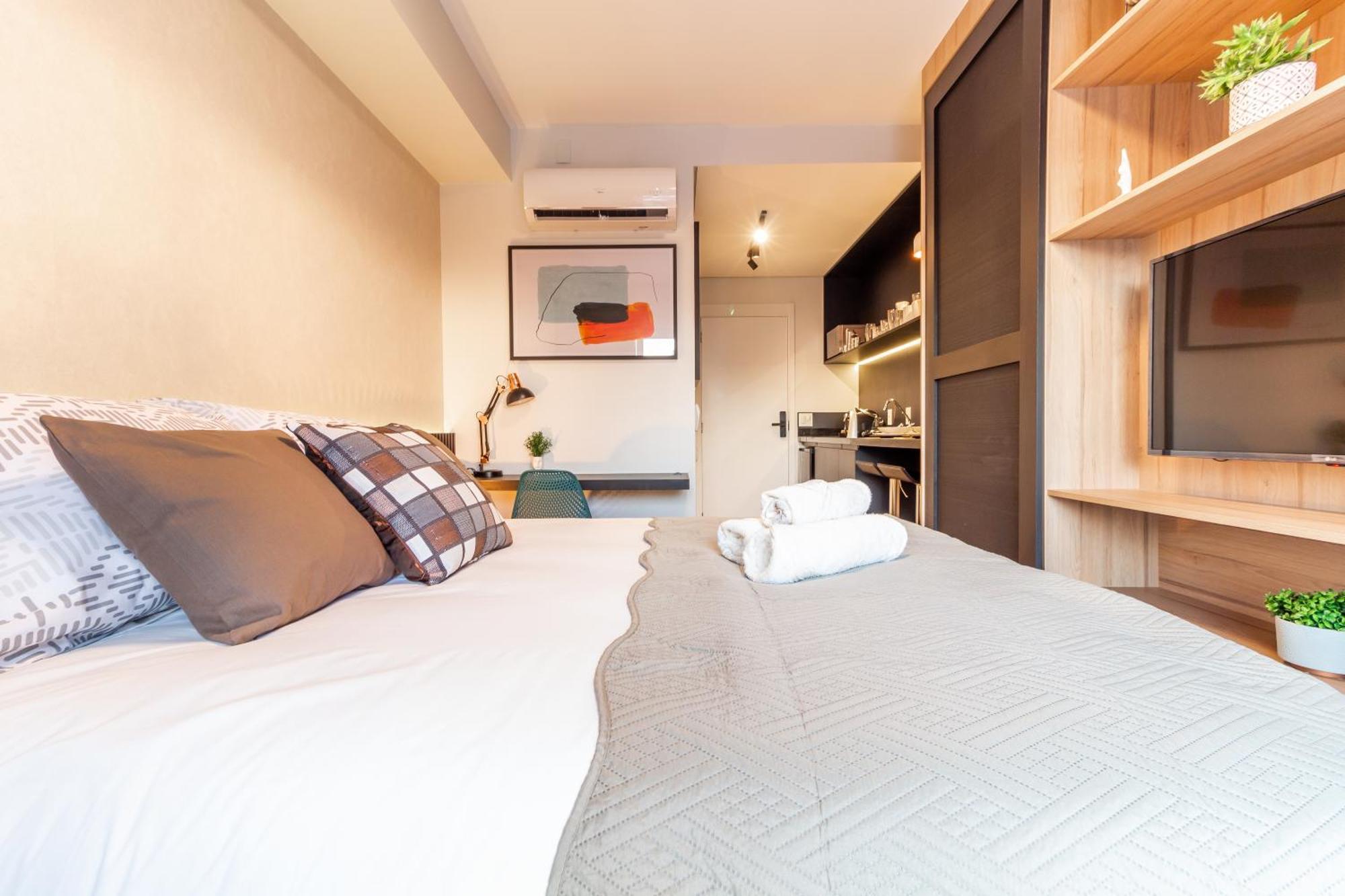Studios No Melhor Ponto De Moema Garagem Lazer E Metro Perto Wifi Gratis São Paulo Exterior photo